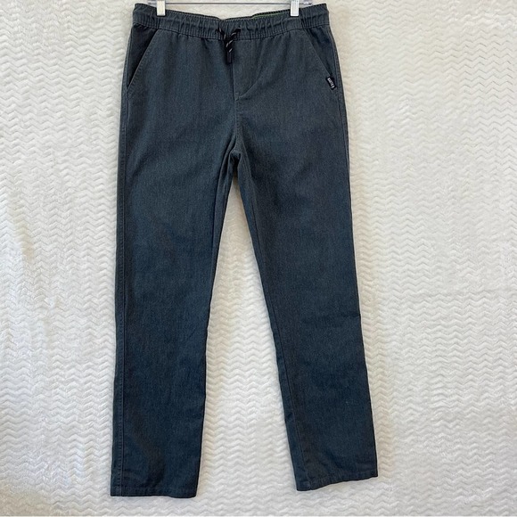 Nautica Other - Nautica Pull on Pants Grey Boys 18 / 20 Grey Drawstring Waist Straight Leg